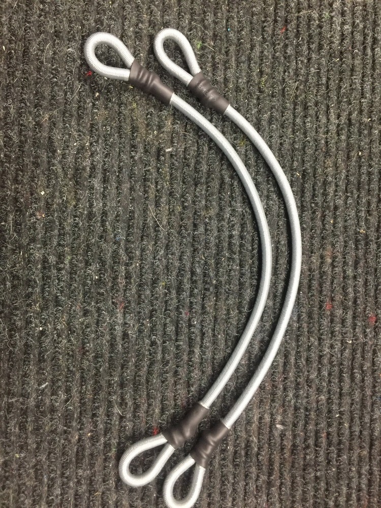 boat rod straps Silver/ Grey