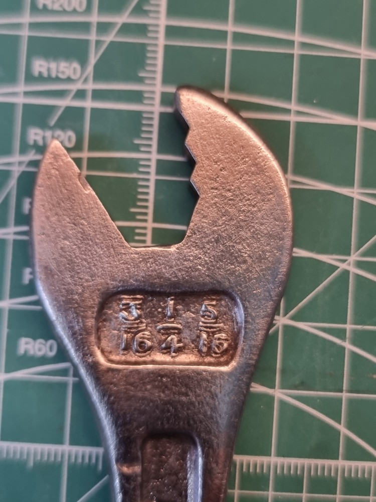 No 1 Fastnut Spanner Made In Britain
