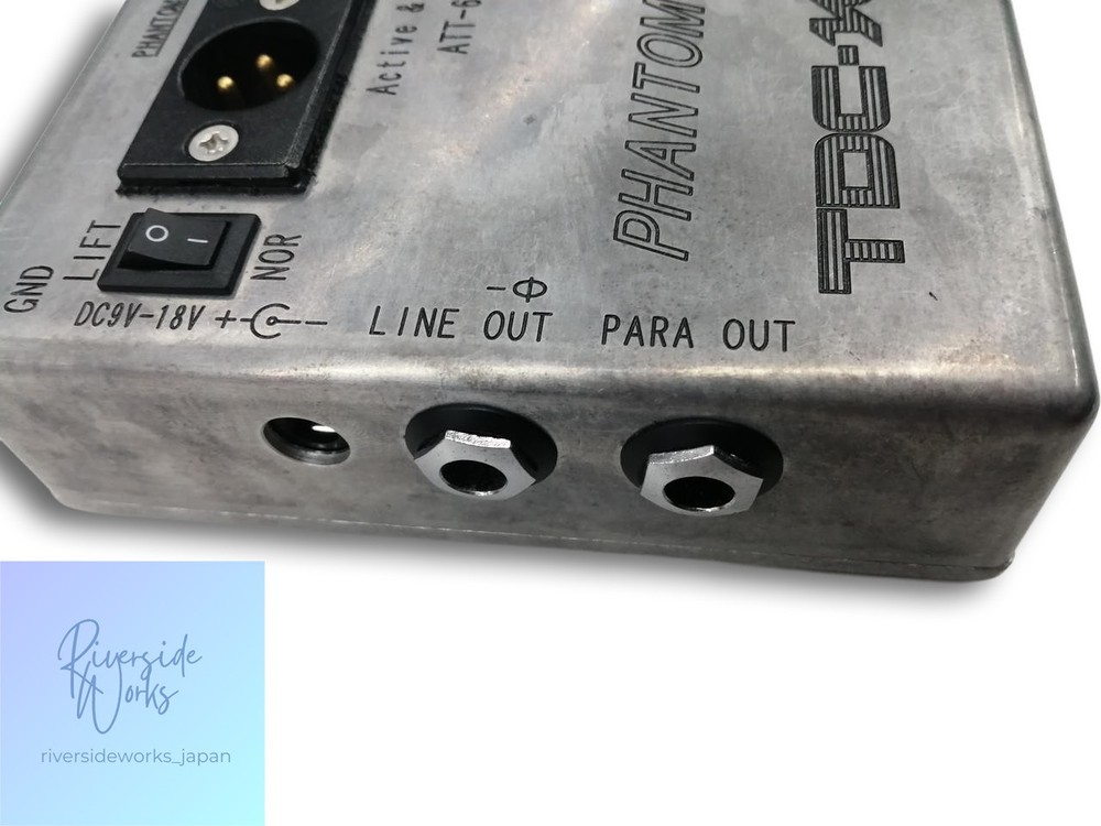 TDC PHANTOM DI Bass Direct Input Effects Pedal Used