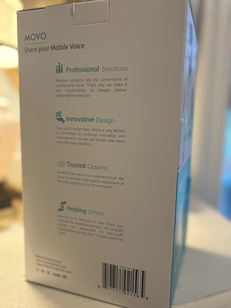 Movo UM700 Desktop USB Microphone for Computer with Stand & Four Pickup Patterns