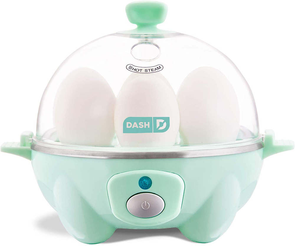 DASH Rapid Egg Cooker: 6 Egg Capacity Electric Egg Cooker for Hard Boiled Eggs,
