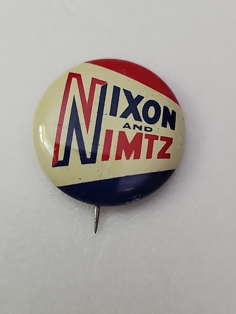 Small Pin/button Nixon Nimitz