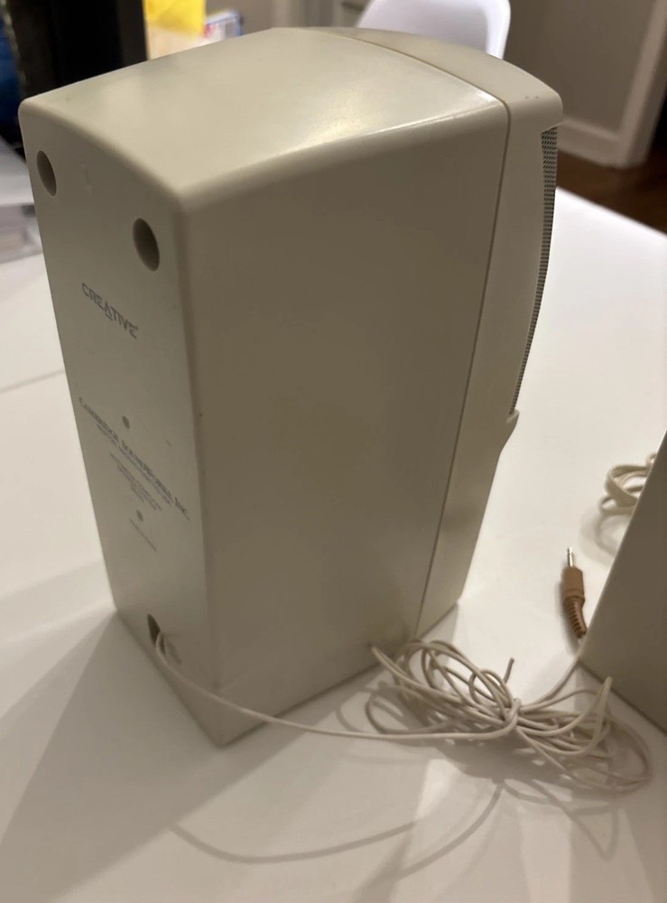 Cambridge SoundWorks SBS52 Multimedia Computer Speaker System Desktop PC Working