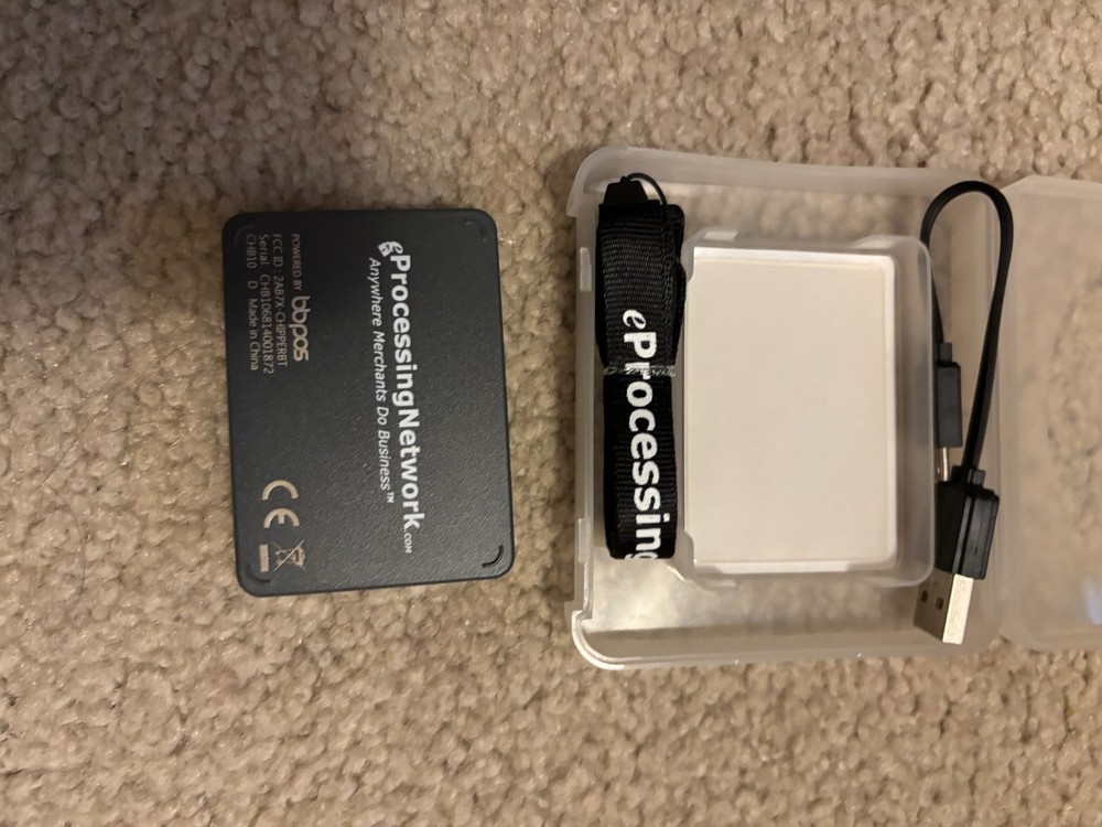 Secure Premier Verify SC Mobile Credit Card Terminal EPN PROCESSING NETWORK