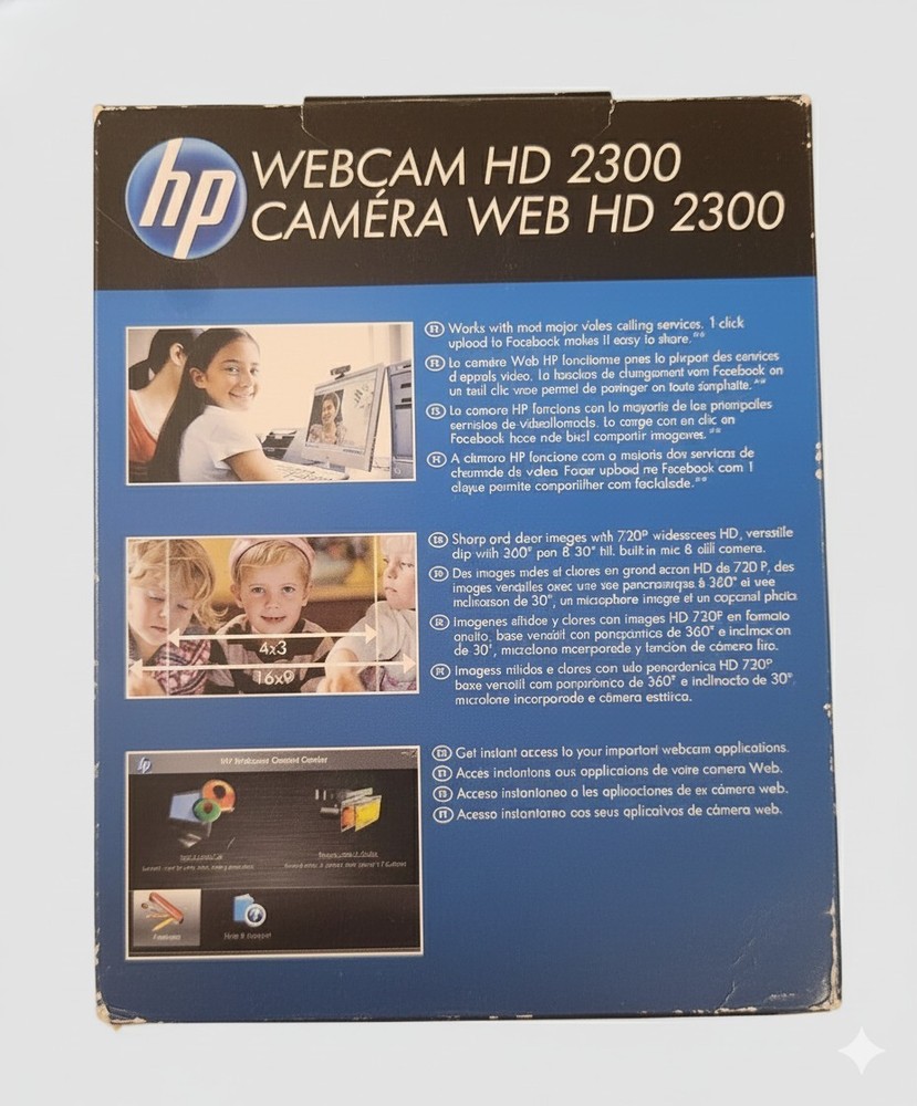 Hp Webcam Hd 2300 NEW IN BOX
