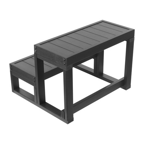 2-Steps Tub Steps Spa Steps Hot Tub Stairs Ladder Floorstanding ﻿Rectangular