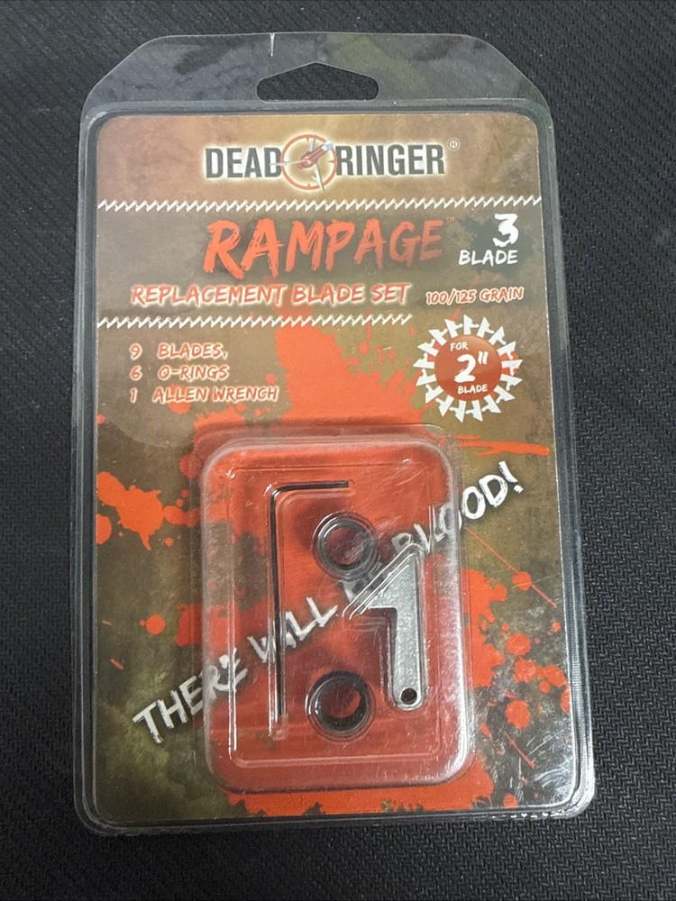 Dead Ringer Rampage Replacement Blade Set 100gr 2 Blade DR4743