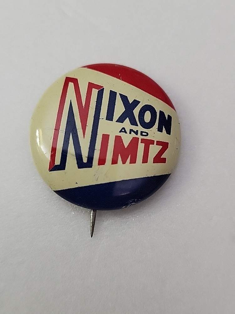 Small Pin/button Nixon Nimitz
