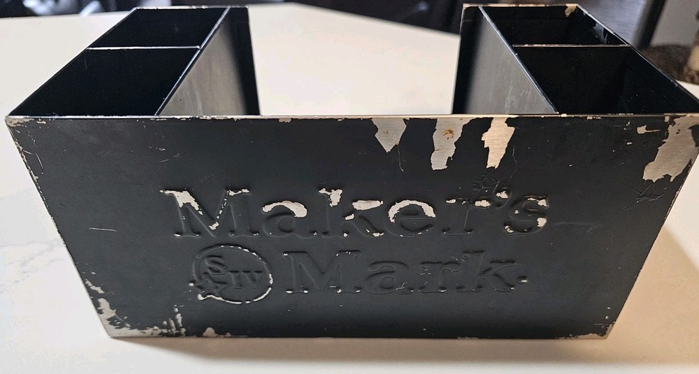Maker's Mark Cocktail Napkin Holder Caddy Bar Decor
