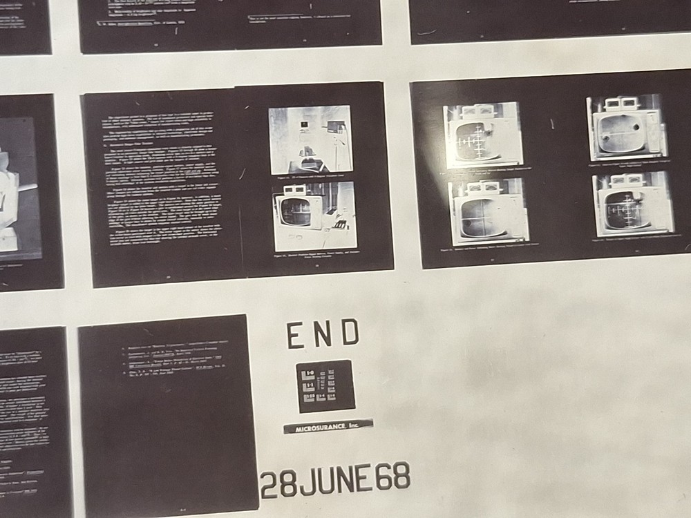 Vtg Military Microfiche Evaluation Of Electrostatic Star Tracker 1962 CPP-336