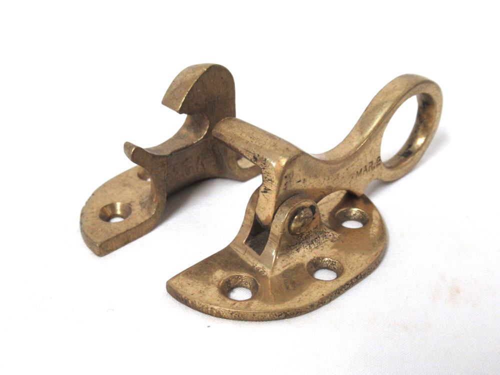 ANTIQUE 1901 BRASS LEFT HAND ICE BOX LATCH 3 AVAILABLE