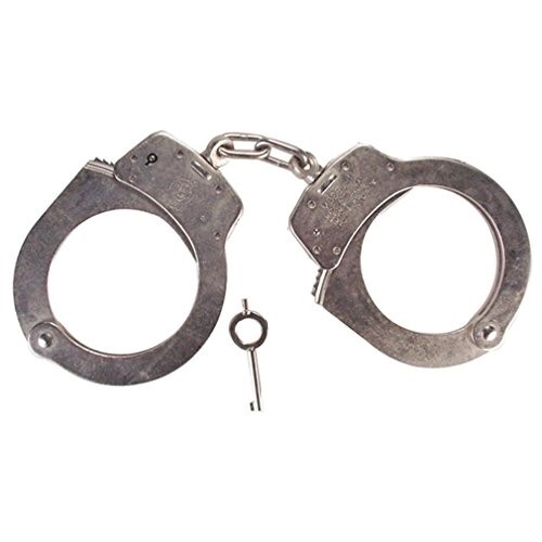 SMITH & WESSON 350132 Model 1 Universal Handcuff Nickel, Silver