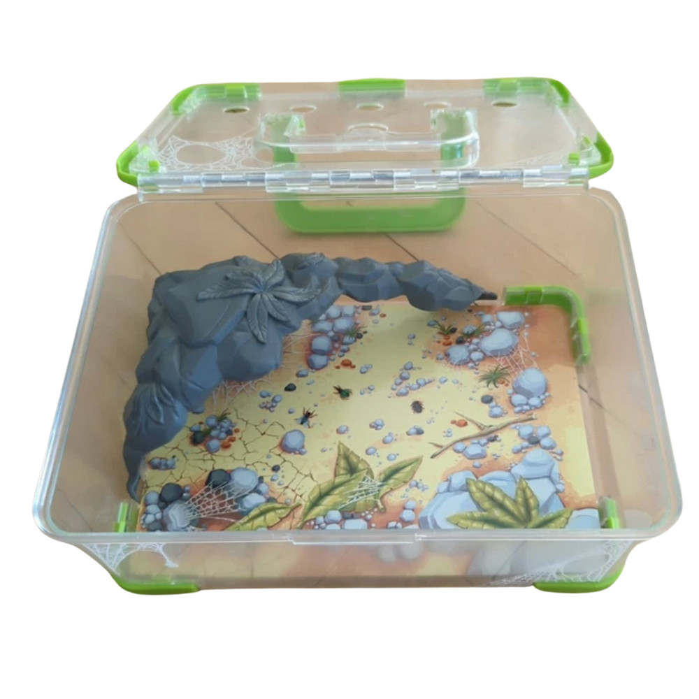 Working Wild Crawly Creatures Habitat & Case 2014 Pre-Owned