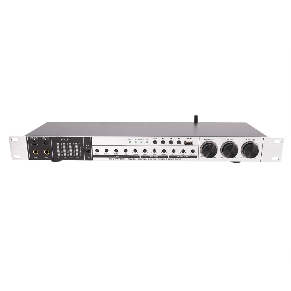 Audio Processor Mixer, Audio Processor Professional Anti-howling Audio Processor