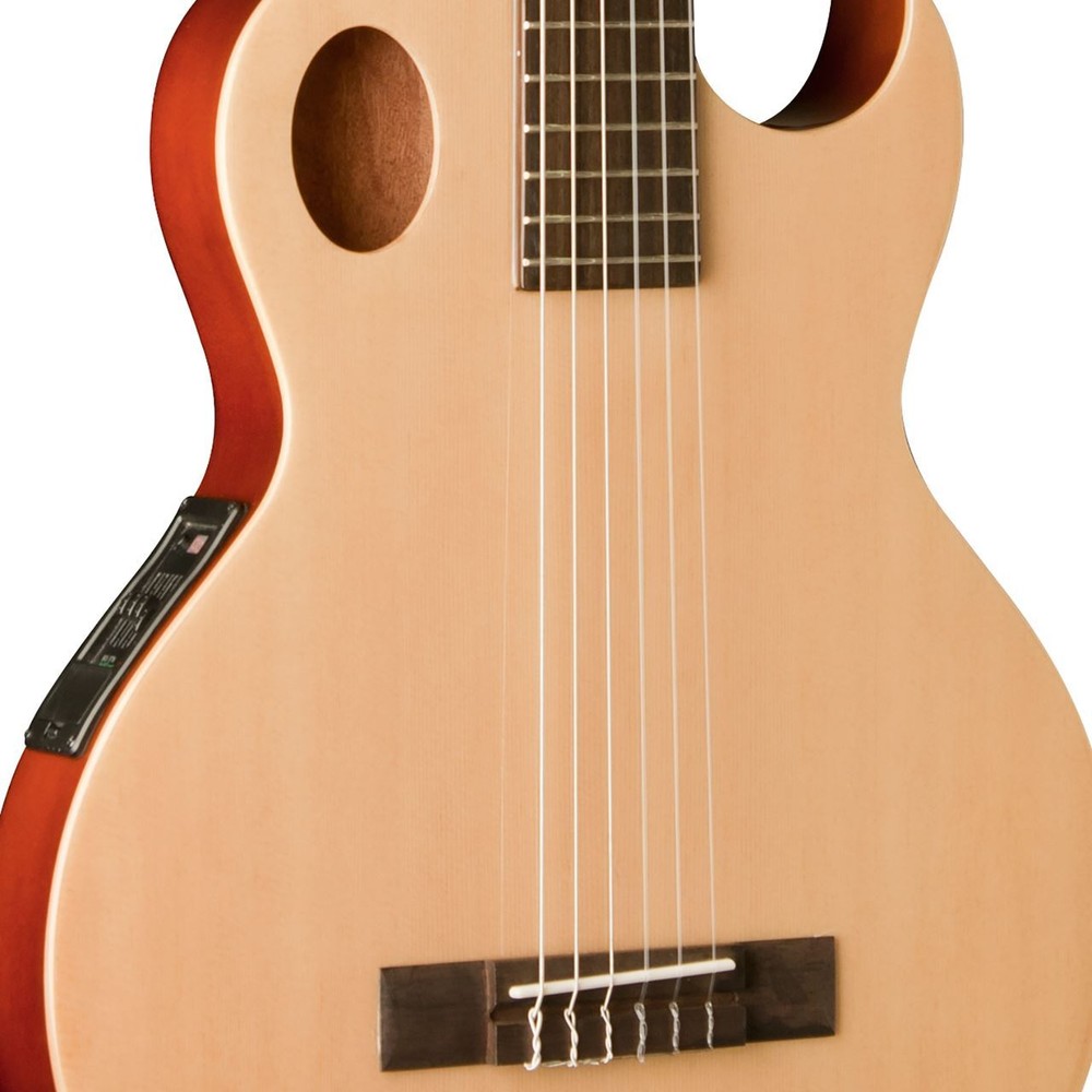 Wasbhurn EACT42S Thinline Nylon String Classical Acoustic Electric Guitar