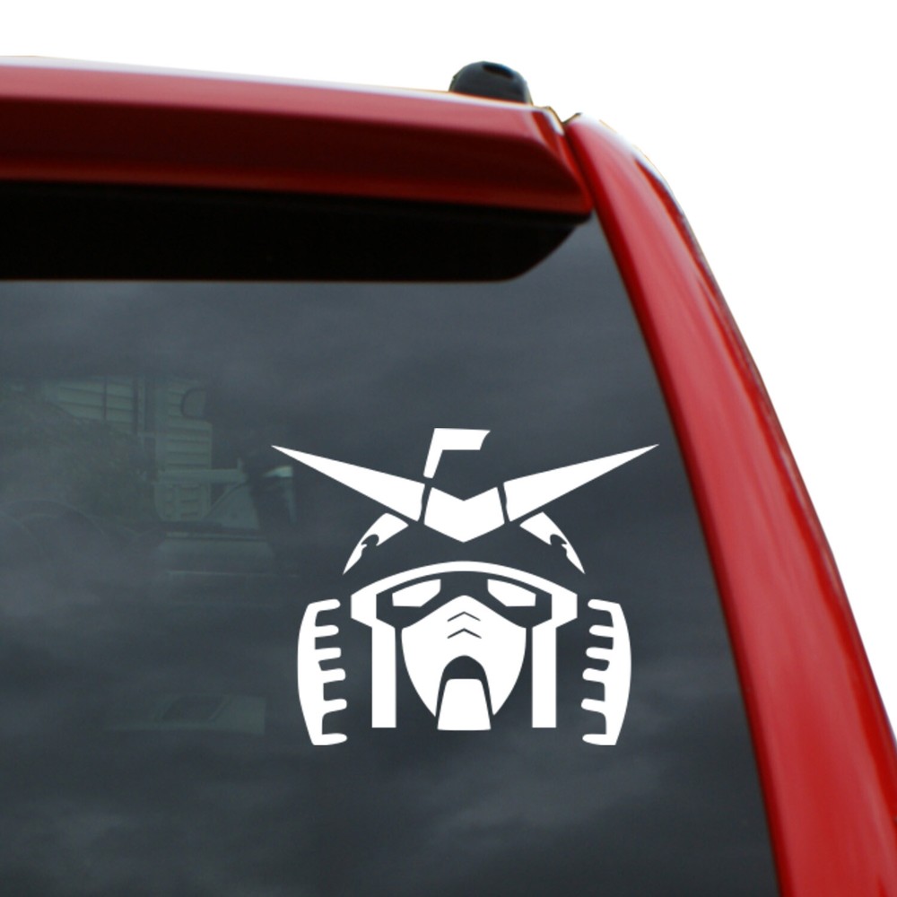 Mobile Suit Gundam Face Vinyl Decal | 4" x 5"