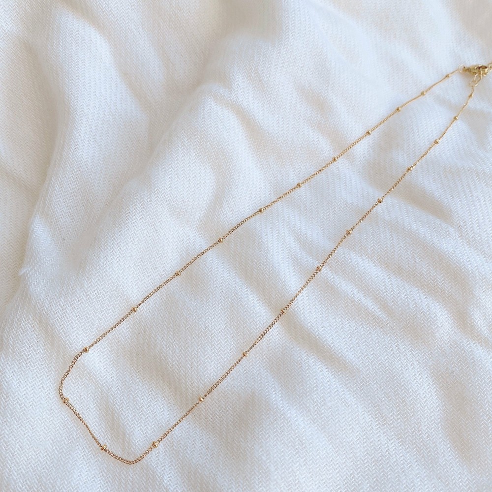 Minimalist Bead Necklace