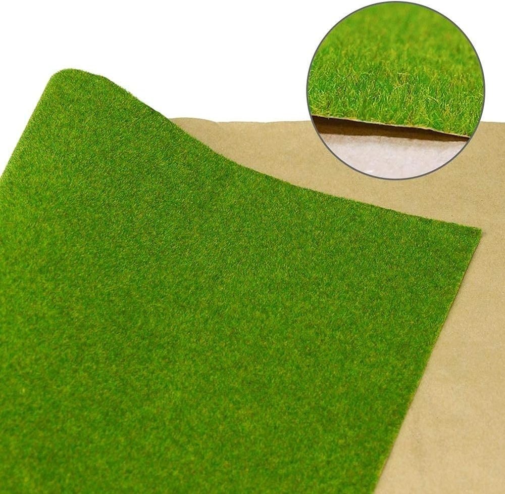 Durable Grass Green Model Mat 40 x 100cm - Elevate Your Decorative Projects