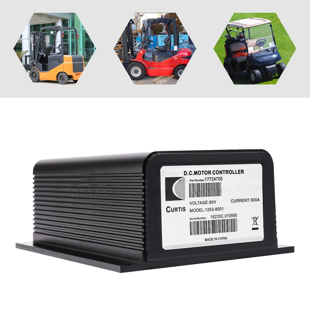 1253-8001# Replace DC Motor Controller 80V 600A Cart Controller Motor For Curtis