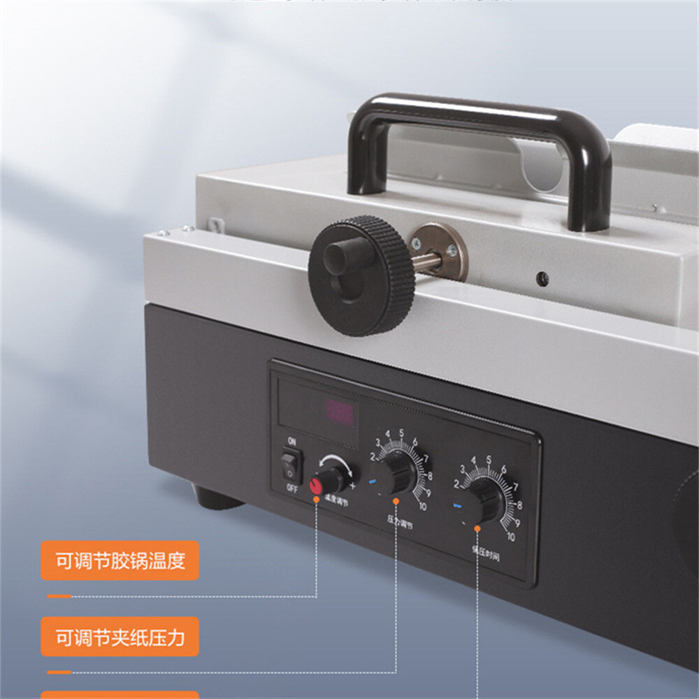 Digital 320mm Desktop Perfect Binding Machine Book Binder Semi-automatic 220v