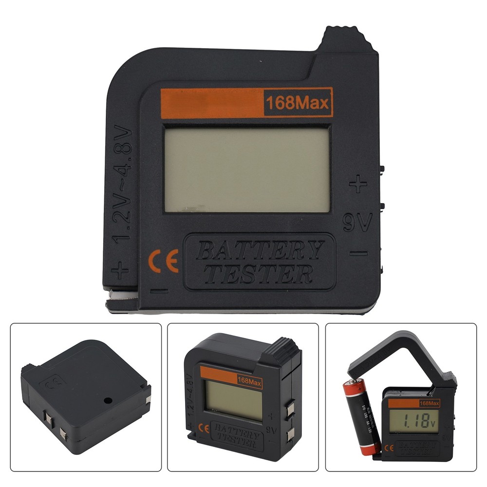 Practical Battery Tester Portable Digital Battery Digital Display Screen