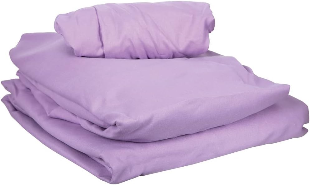 Lavender Microfiber 3-Piece Massage Sheet Set - Ultra-Light & Durable