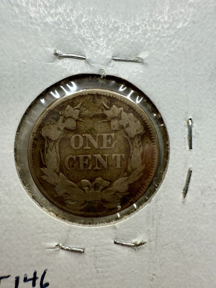 Flying Eagle Small Cent – 1857 – Nice Circulated Example