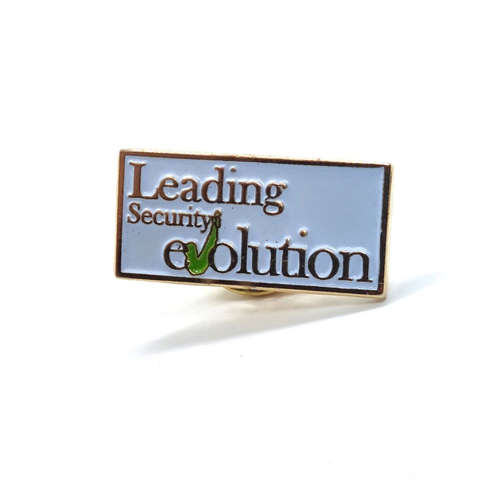 Leading Security Evolution Company Improvement Training Program Pin