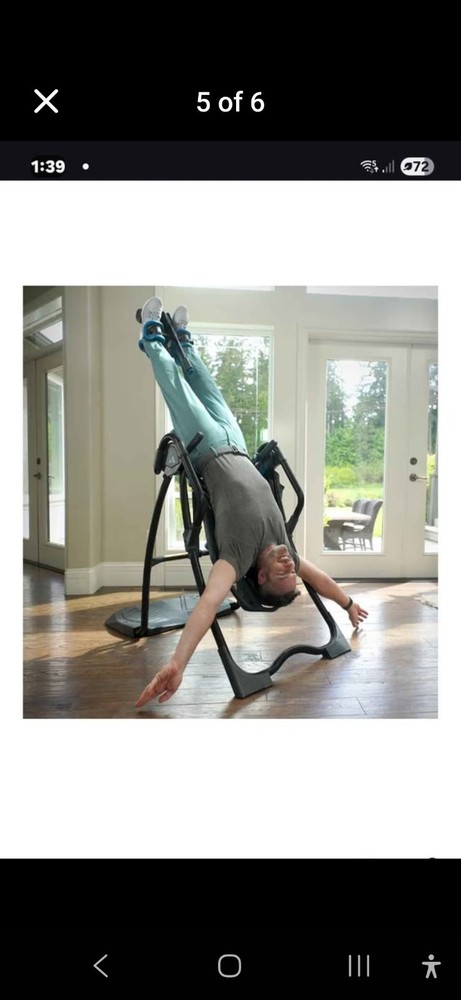Teeter LX9 FitSpine Inversion Table with Back Pain Relief kit
