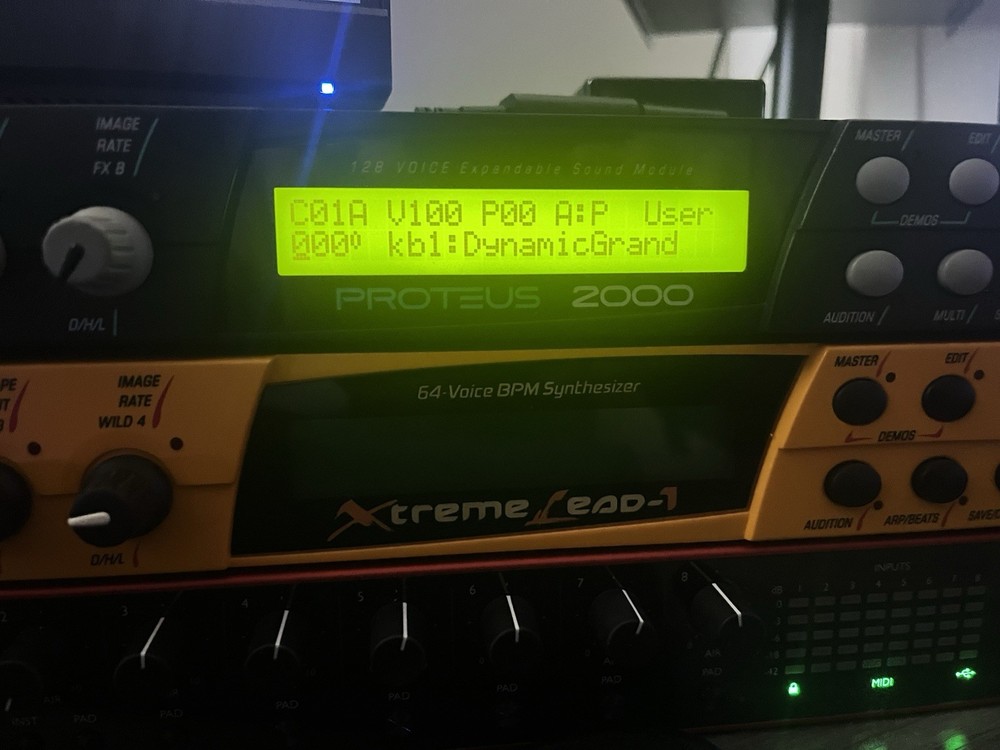 E-MU Proteus 2000 Rackmount Synthesizer