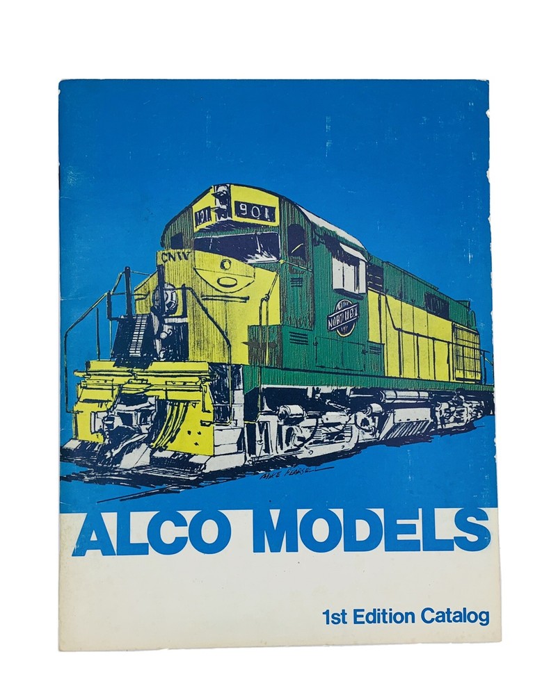 Alco Models Train Catalog 1st Edition Hard to find