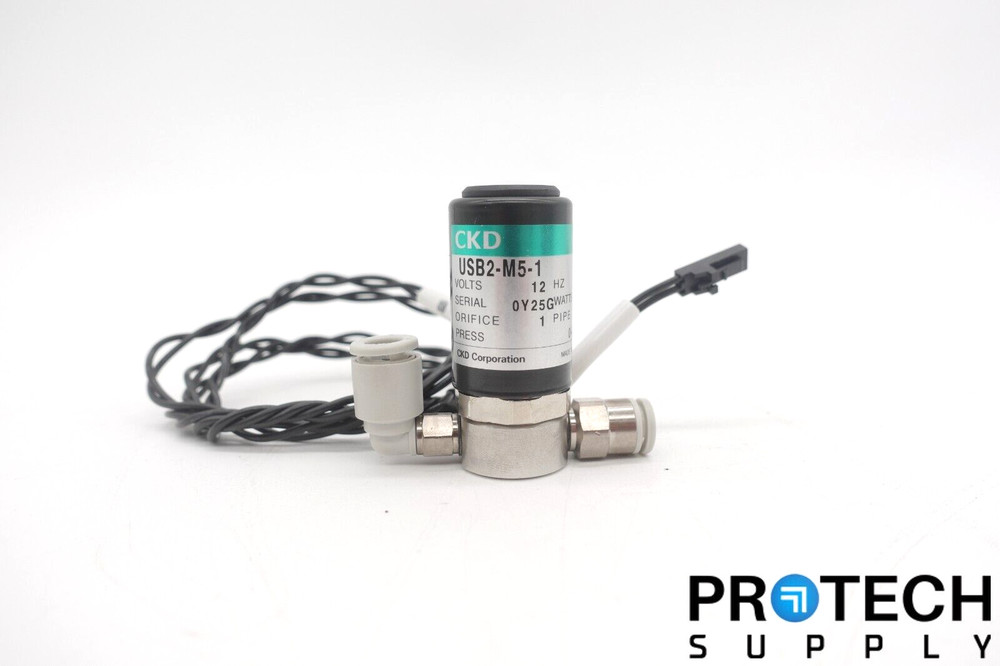CKD USB2-M5-1 12V Solenoid Valve with WARRANTY