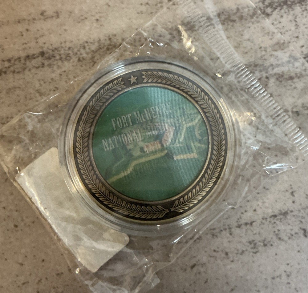 Francis Scott Key Commemorative Medallion in Original Packaging