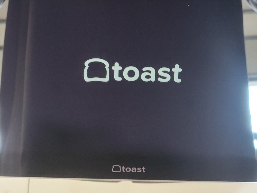 Toast Flex TT200 POS System Dual Display Screen with Power Supply & Card Reader