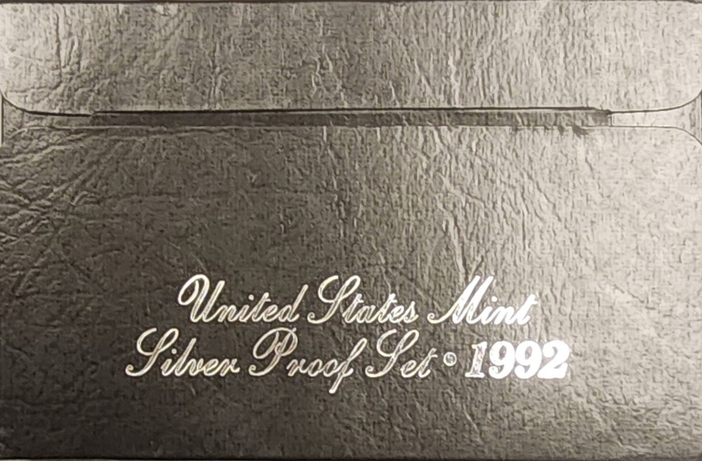 1992-s SILVER U.S. Proof Set. In a black standard size proof set container