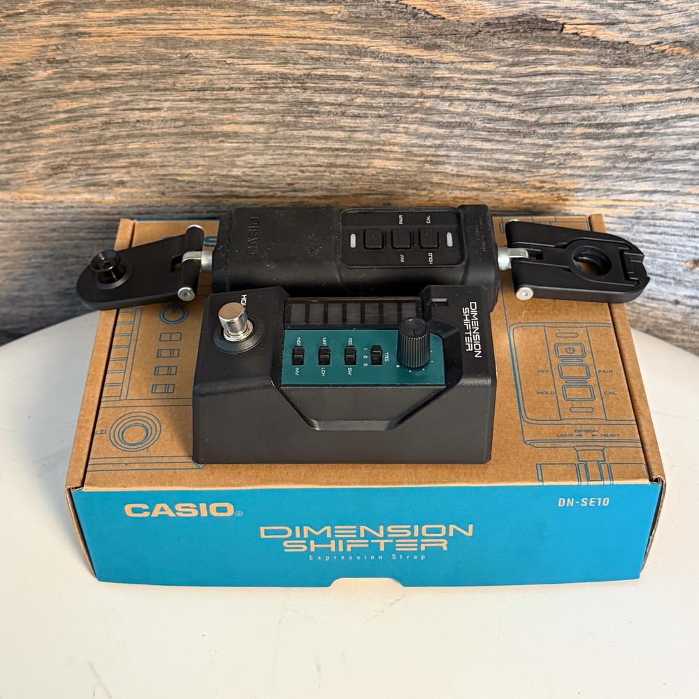 Casio Dimension Shifter Strap-Based Expression Controller - Demo