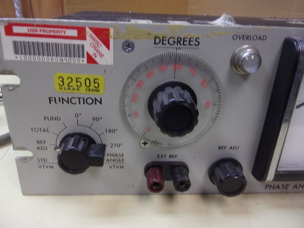North Atlantic VM-204-S-206 Multi Frequency Phase Angle Voltmeter