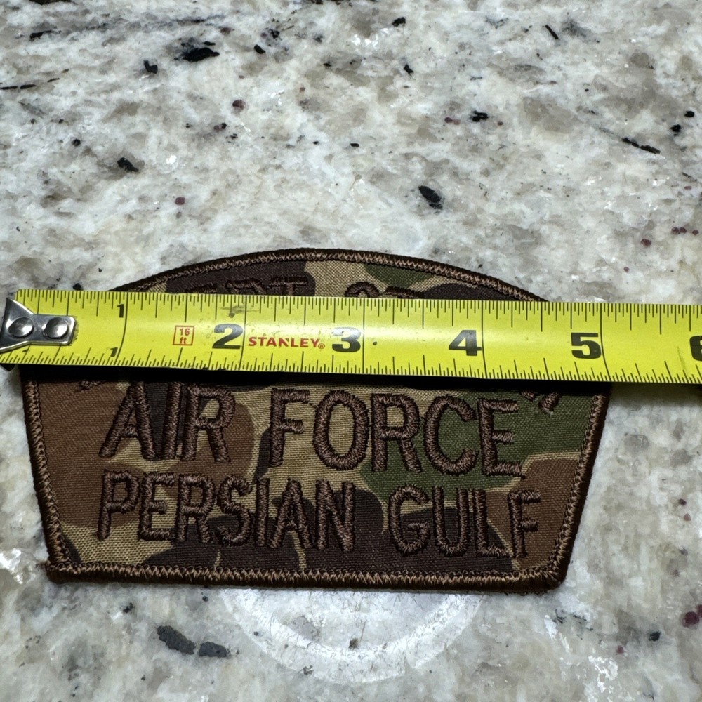 Desert Storm Air Force Persion Gulf Camouflage Hat Cap Patch
