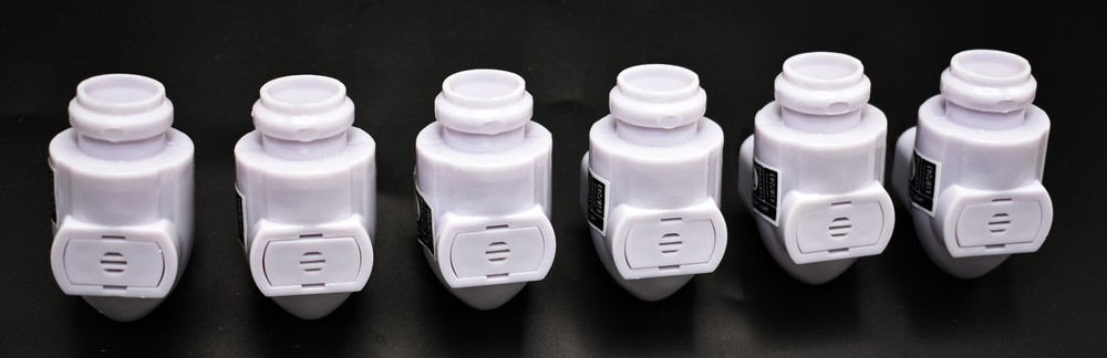 3 Pack: Night Light Base / Socket / Plug - Automatic Light Sensor DIY Nite Light