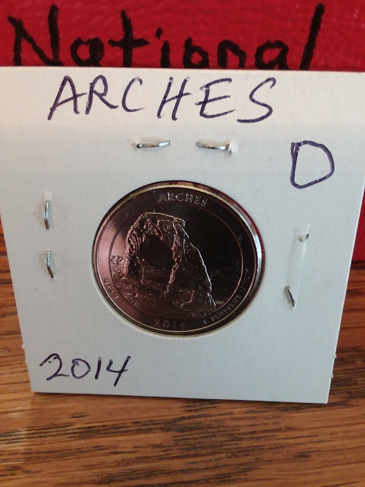 National Park Quarter Arches 2014 Denver Mint Uncirculated