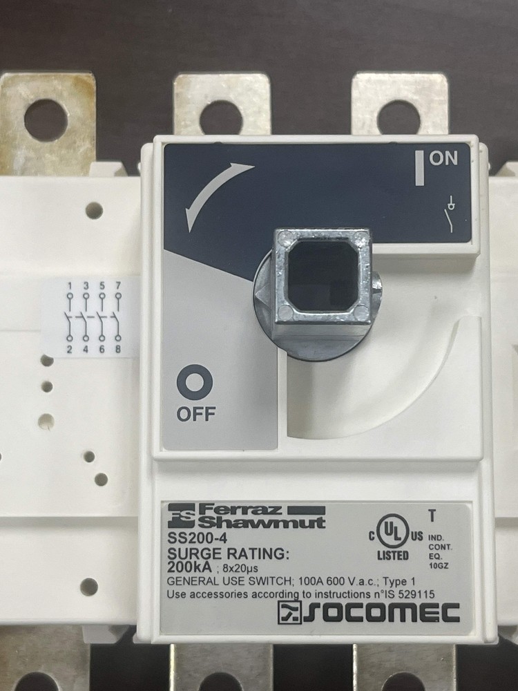 Ferraz Shawmut SS200-4 Surge Switch 200kA