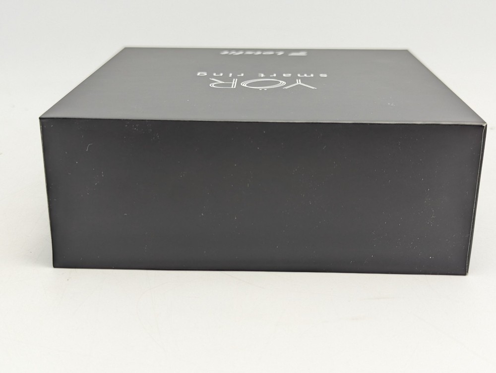 YOR Smart Ring Deluxe Activity Tracker w/ Case Size 11 (LR-11-SL-CASE) Silver