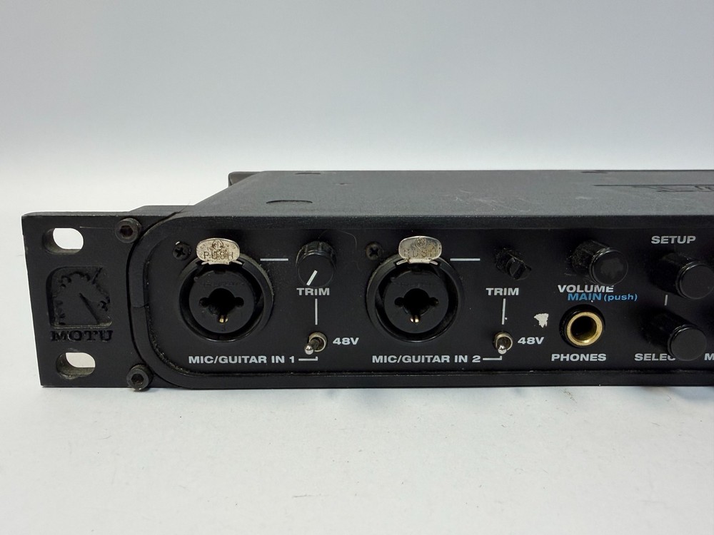 MOTU 828 MKII FireWire Audio Interface – Powers On, Untested – AS‑IS