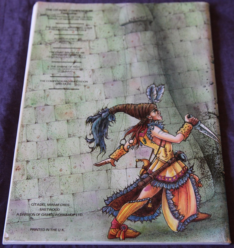 The Second Citadel Compendium, Paperback, 1984, Games Workshop, VG Condition