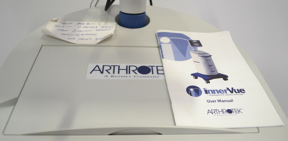 Biomet Arthrotek Innervue IV1 Diagnostic Scope System, 2 Handpieces & Software