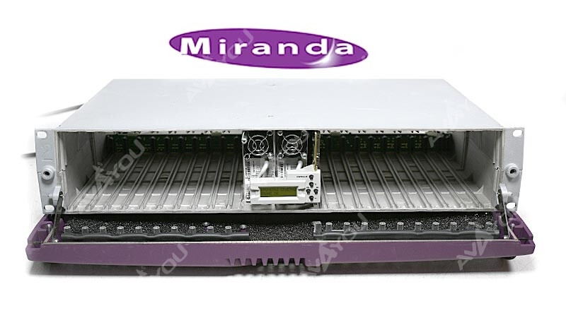 Miranda GV Densite 2 N 2RU Frame w/ 2x PS, ETH2 Frame Controller Card