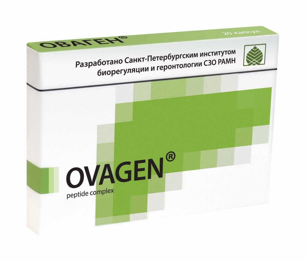 Ovagen - Liver Peptide Complex 20 capsules