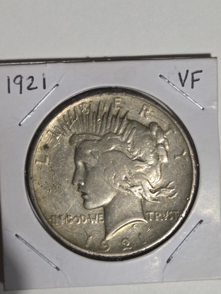 1921 Peace Silver Dollar Key Date
