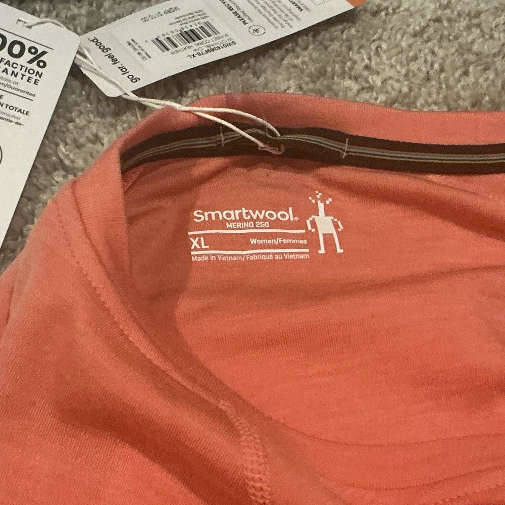 NWT Smartwool Base Layer Size XL MERINO WOOL