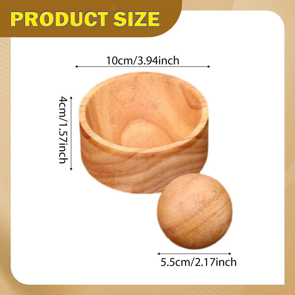 Wooden Dumpling Press Tool Roller Ball Quick Wrapper Dumpling Skin Maker for